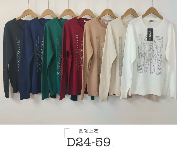Bluzki damska Roz Standard,  Mix Kolor  Paczka 10 szt